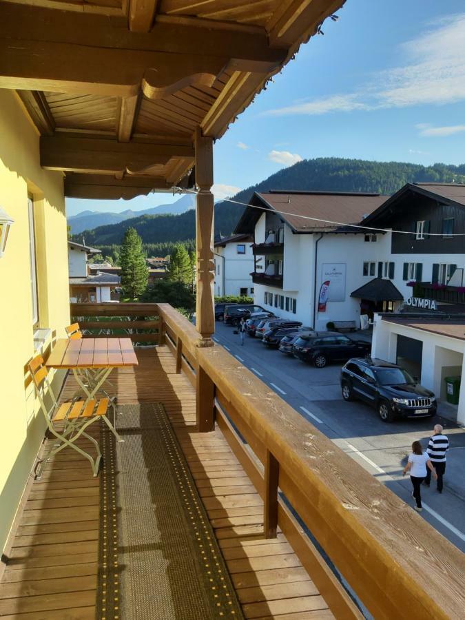 Apartament Haus Geiger Seefeld w Tirolu Zewnętrze zdjęcie